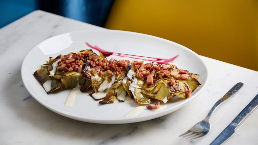 Alcachofas en BAR LA INFANTA